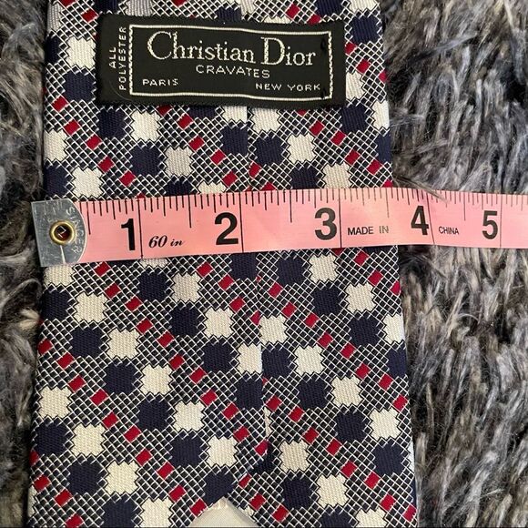 Christian Dior Designer Neck Tie - Picture 7 of 7
